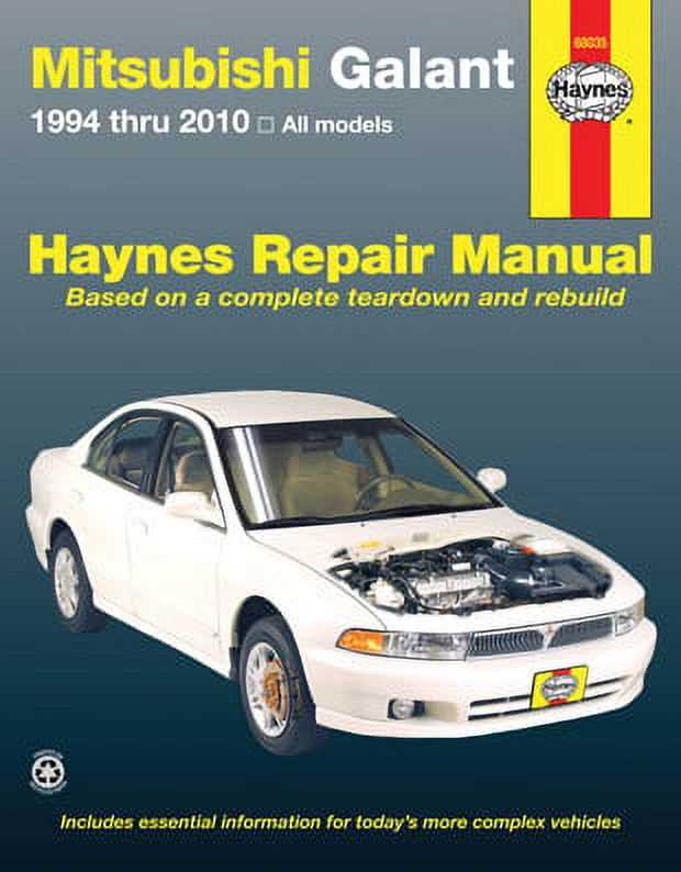 mitsubishi auto repair manual