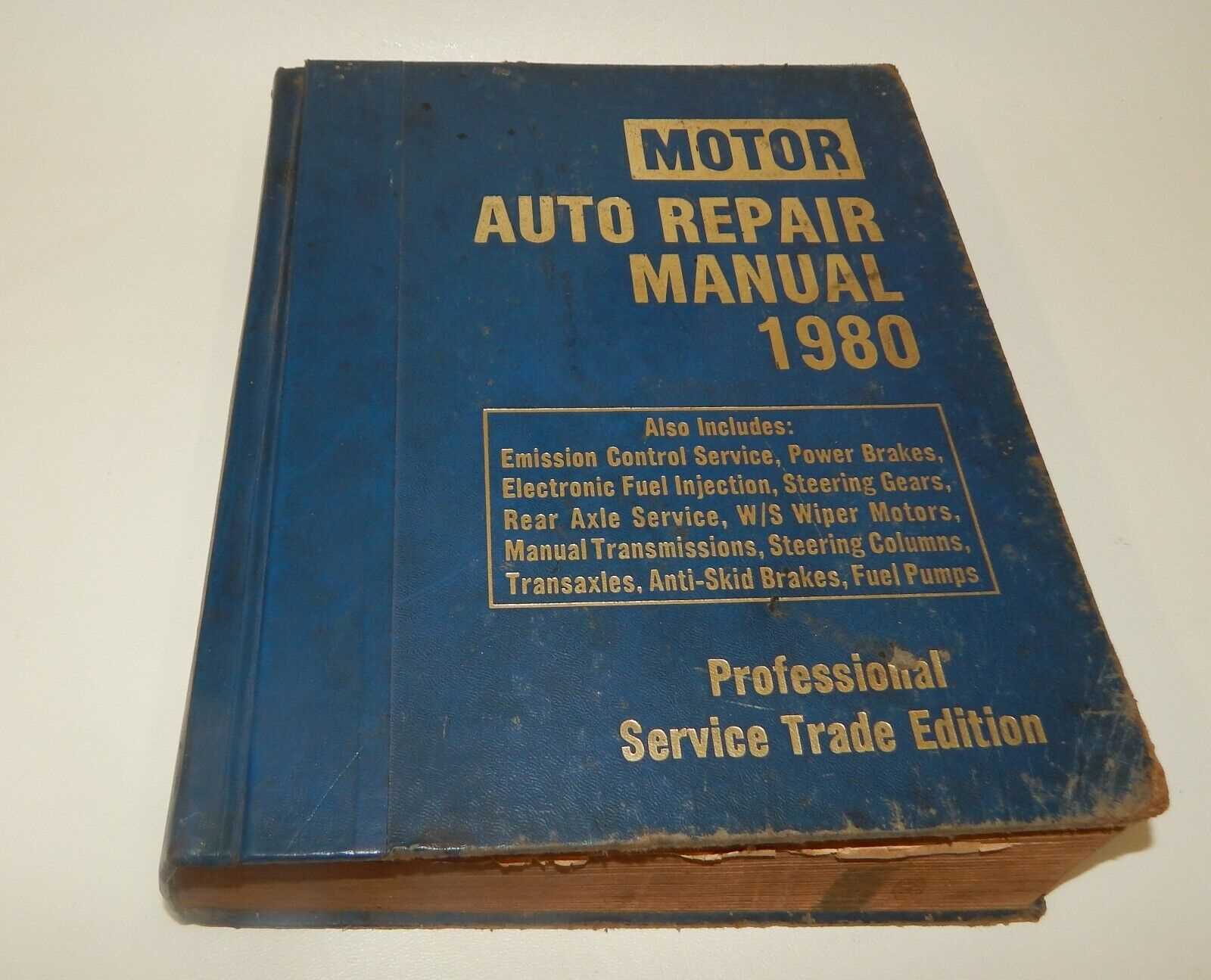 motor auto repair manual