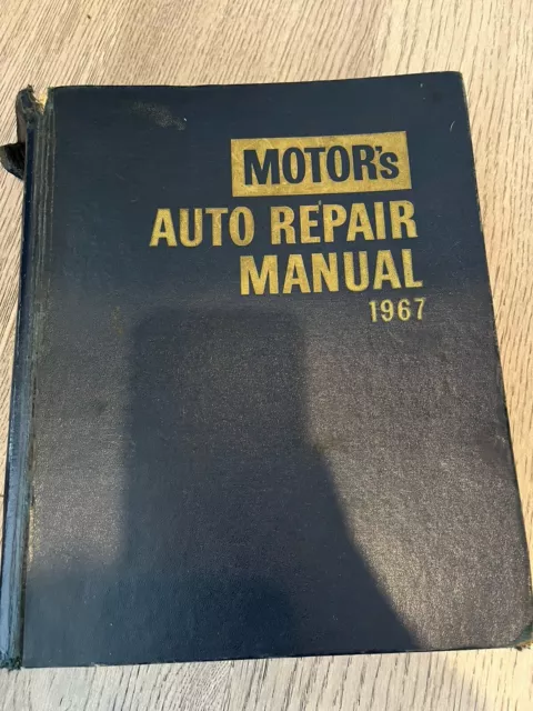 motors auto repair manual 1967