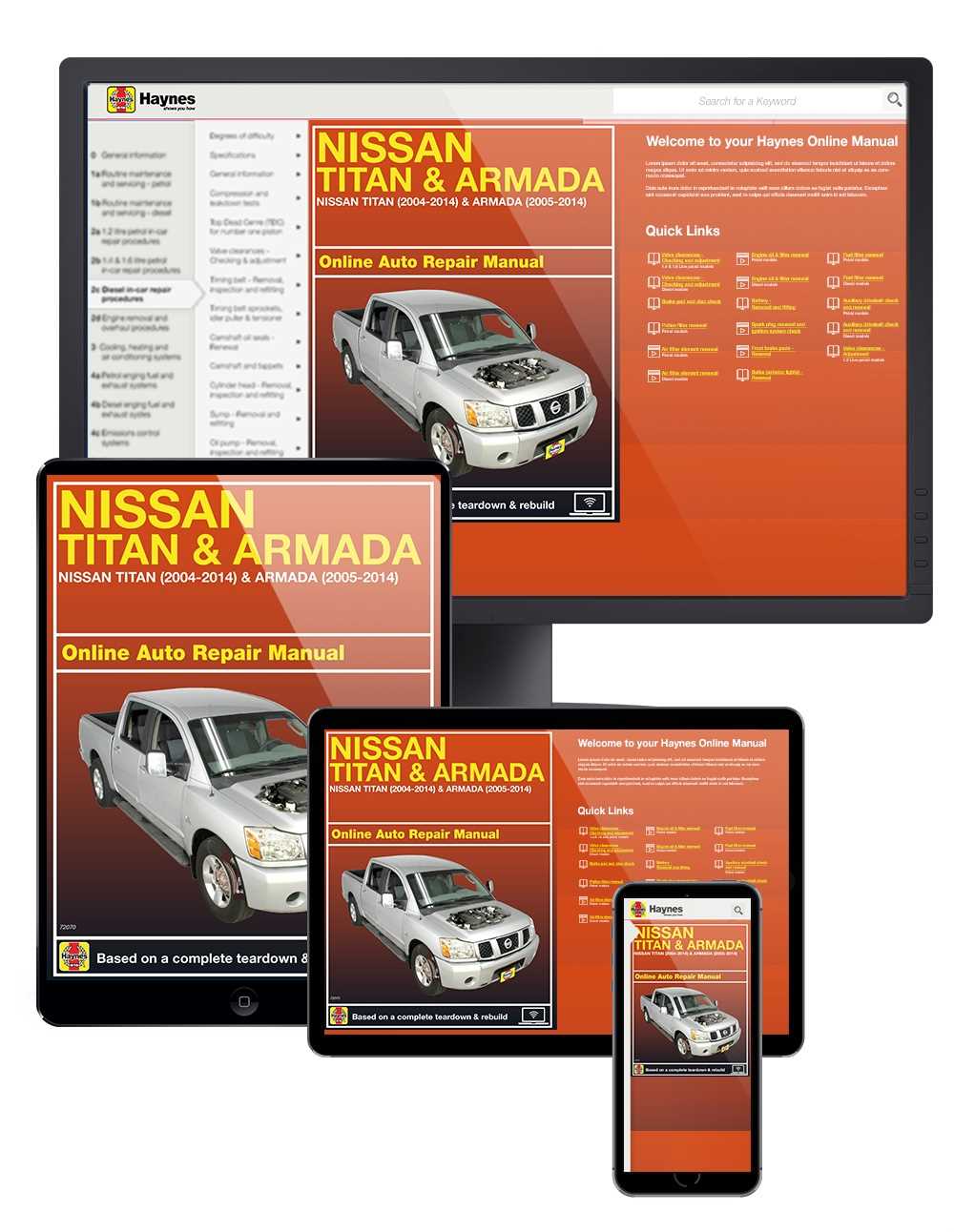 nissan auto repair manuals