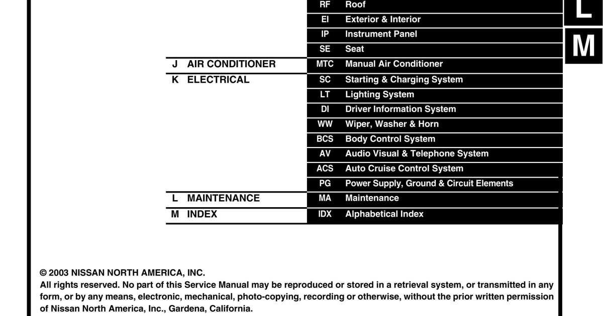 nissan frontier repair manual