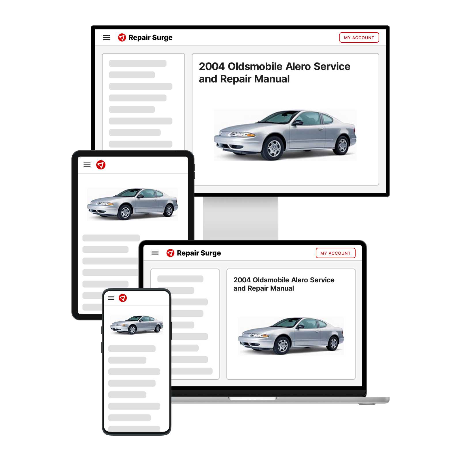 oldsmobile alero 1999 to 2004 service workshop repair manual