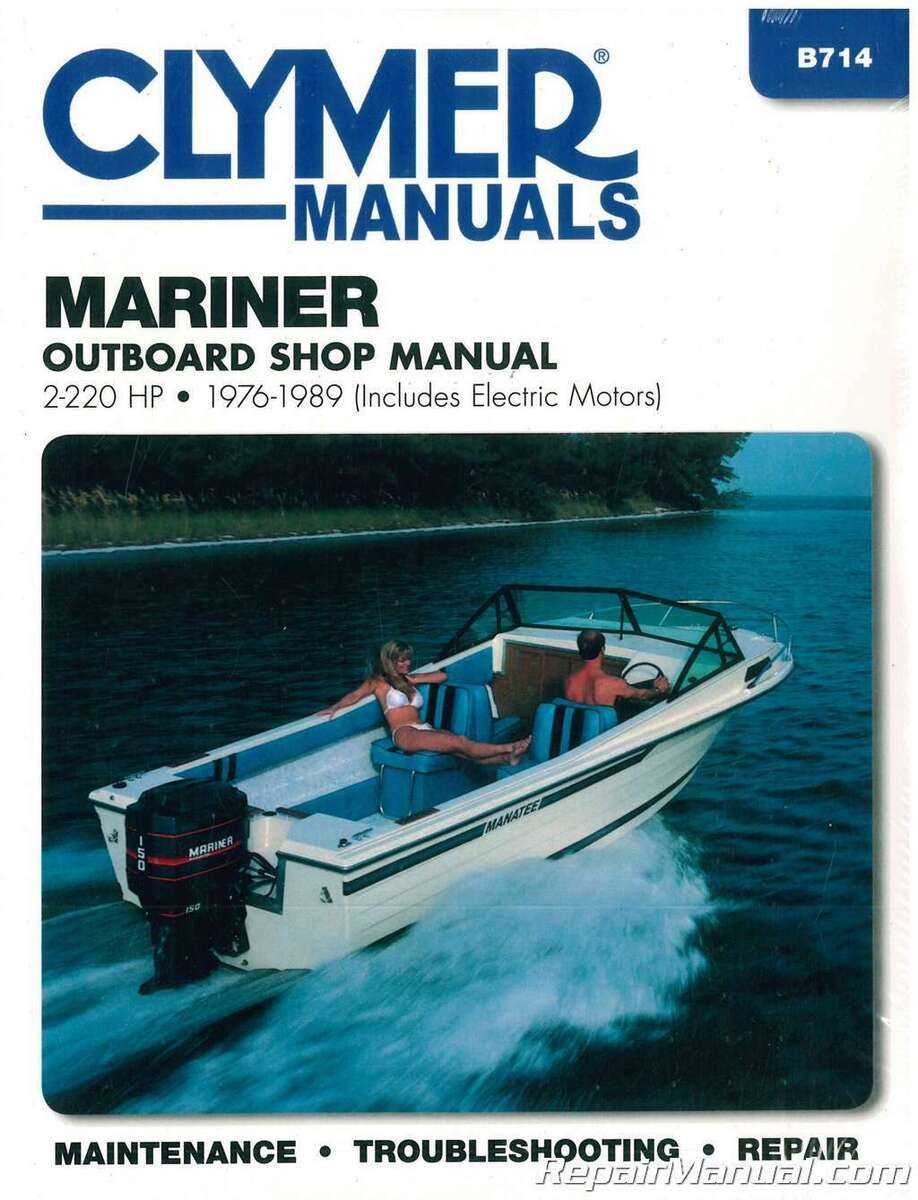 outboard engine repair manual