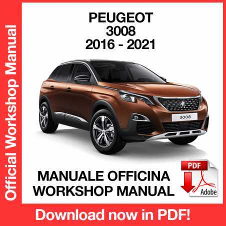 peugeot 3008 service repair manual