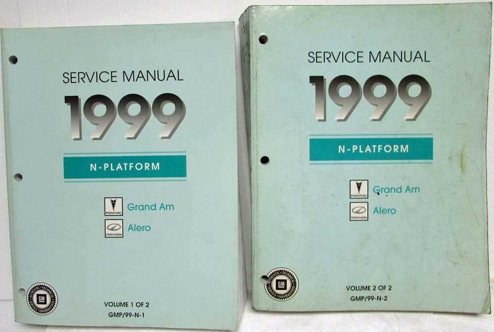 pontiac grand am repair manual