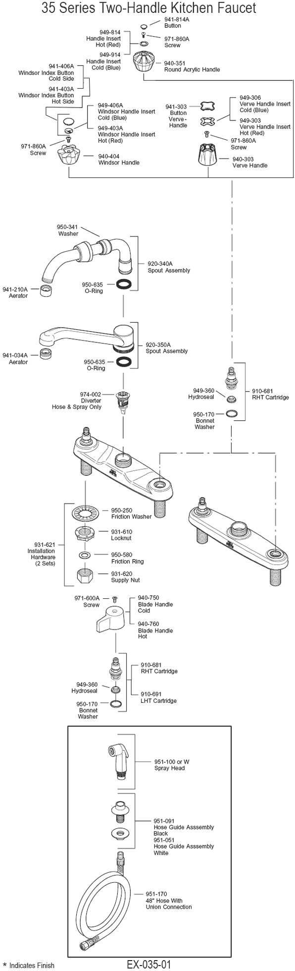 price pfister kitchen faucet repair manual