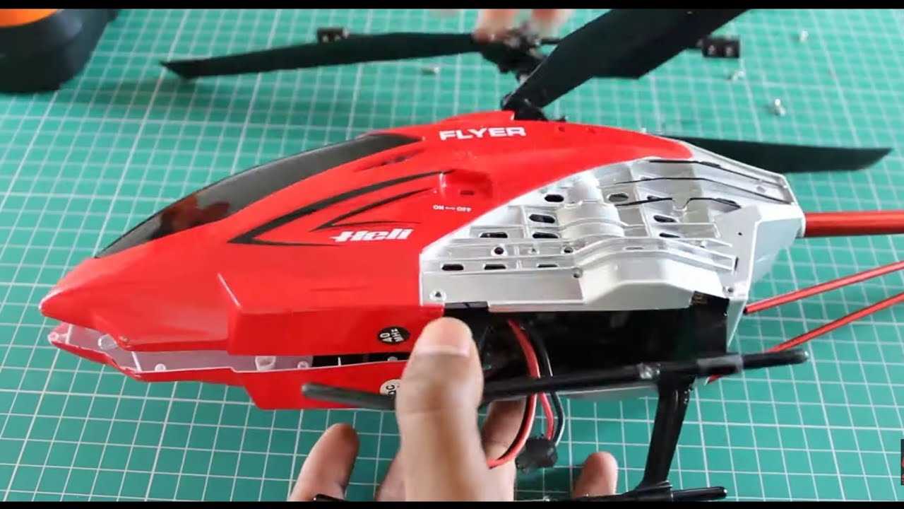 rc helicopter repair manual