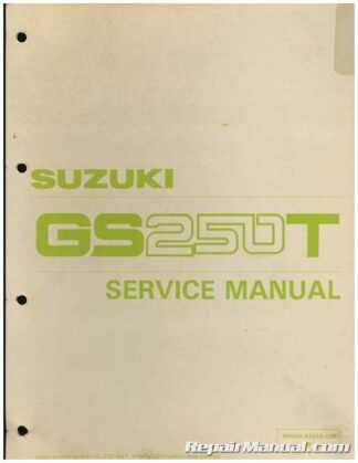 repair and service manuals