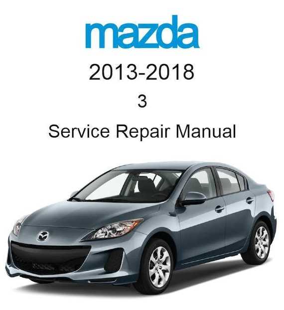 repair manual mazda 3