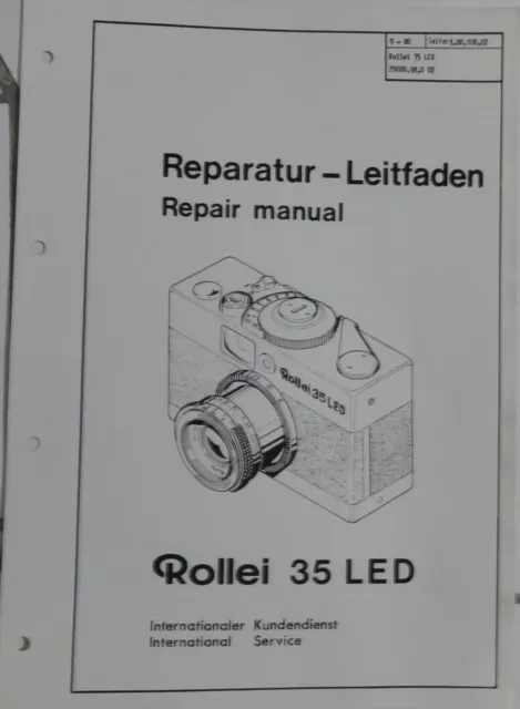 rollei 35 repair manual