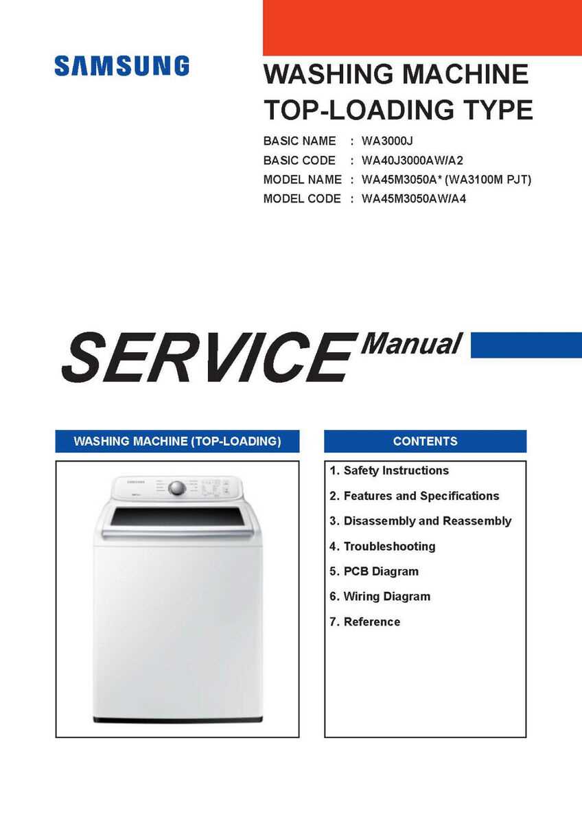 samsung vrt washer repair manual