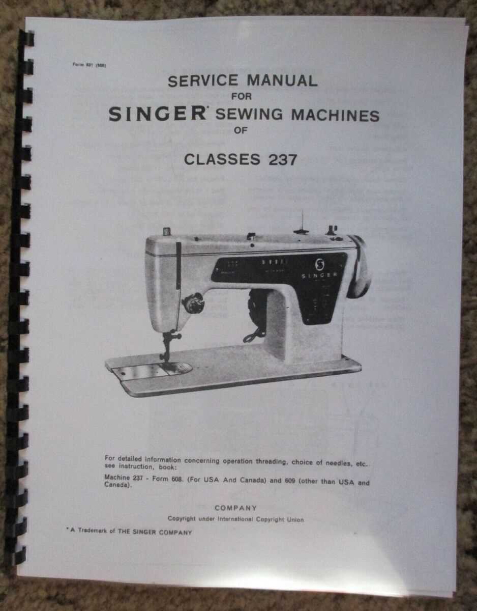 singer sewing repair manual