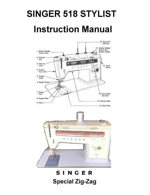 singer stylist 513 repair manual