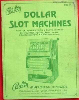 slot machine repair manual