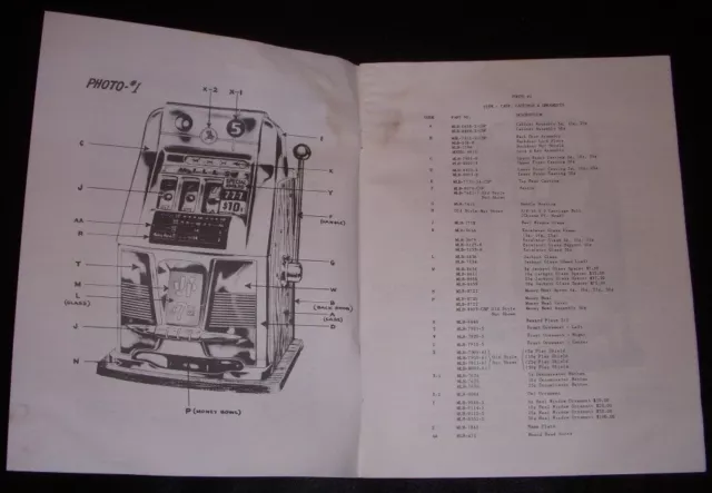 slot machine repair manual