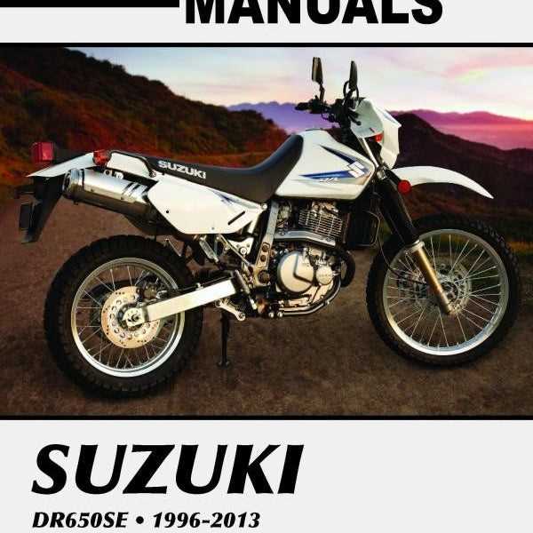 suzuki dr650 repair manual