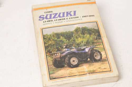 suzuki king quad 300 repair manual