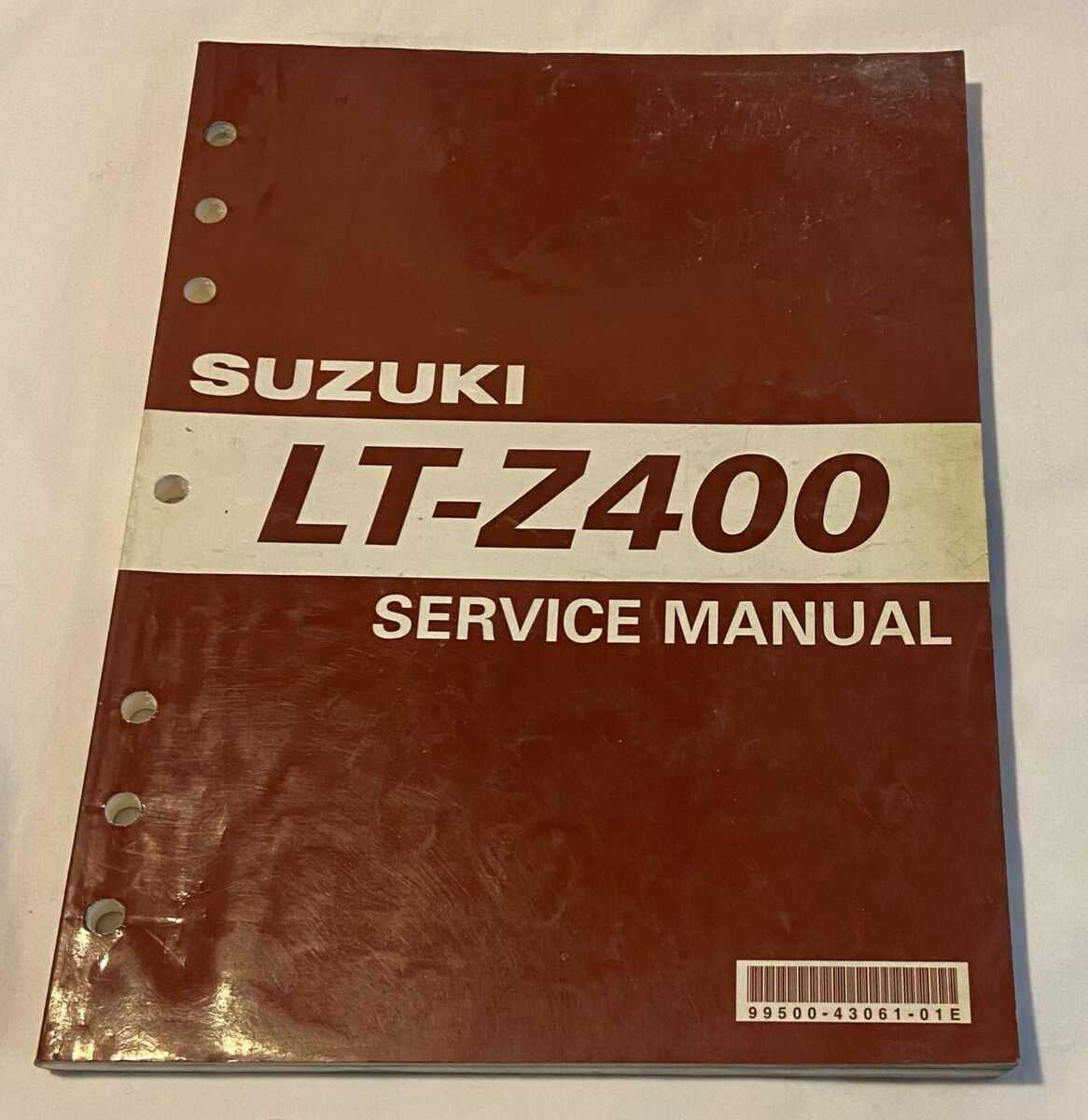 suzuki ltz 400 repair manual