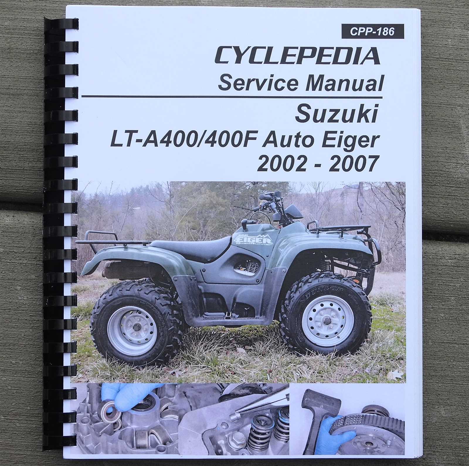 suzuki ltz 400 repair manual