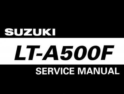 suzuki vinson 500 repair manual