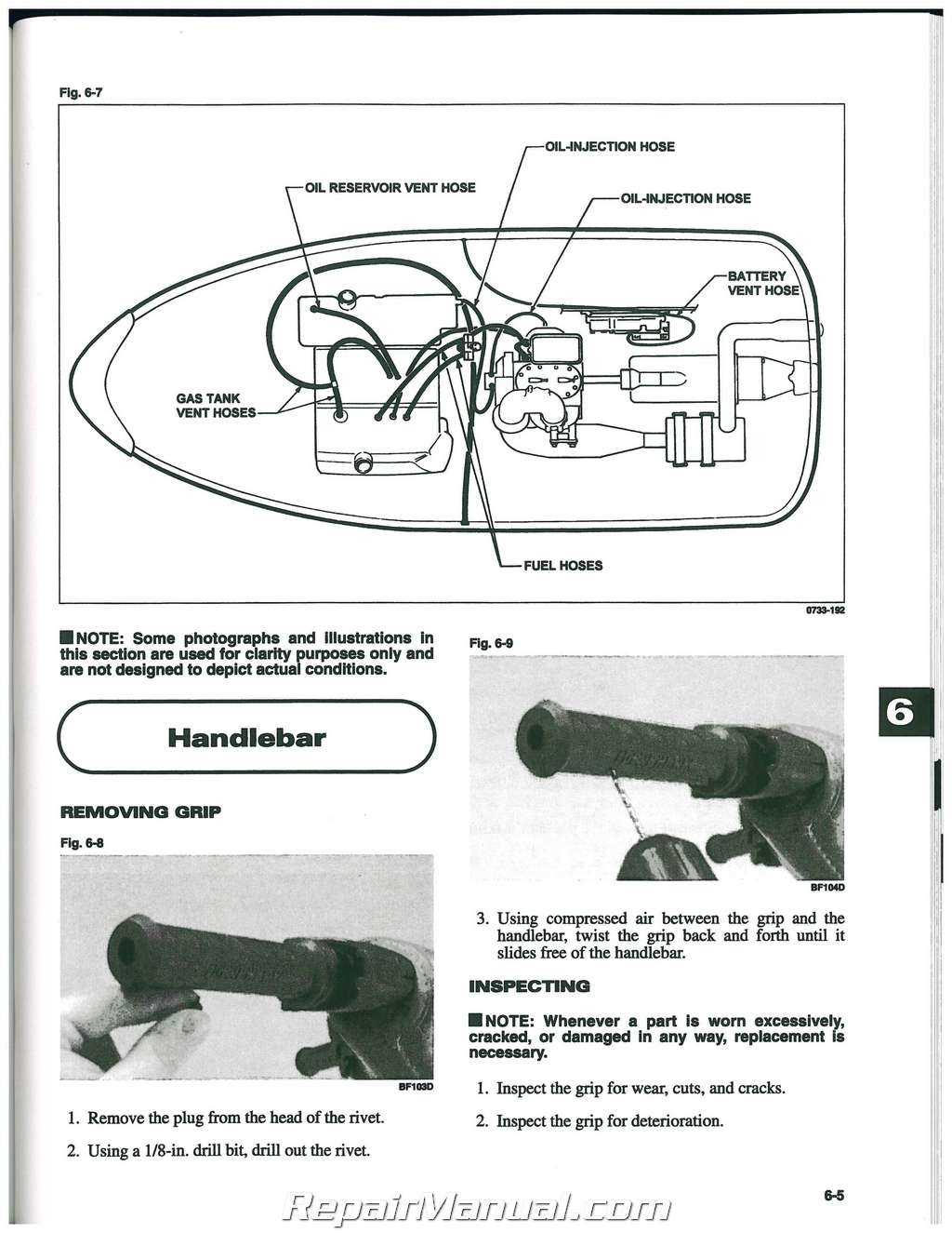 tiger shark jet ski repair manual