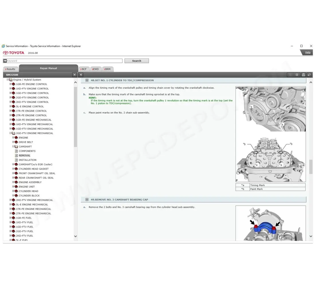 toyota 1kd engine repair manual