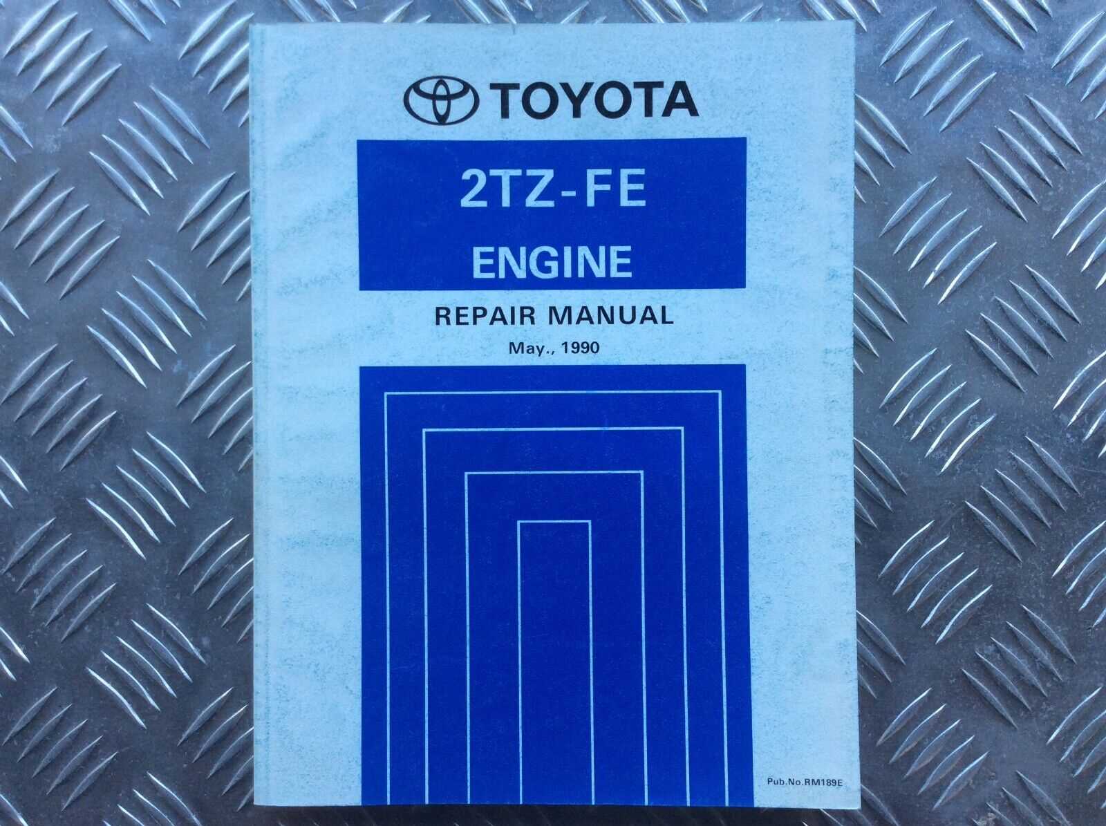 toyota 2tz fe engine repair manual