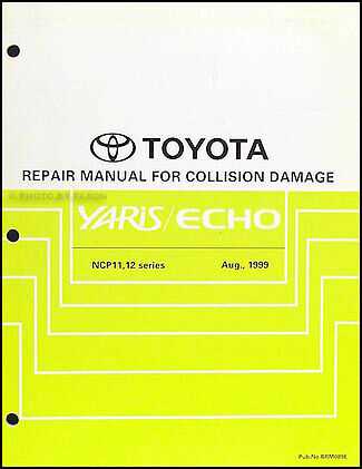 toyota body repair manual