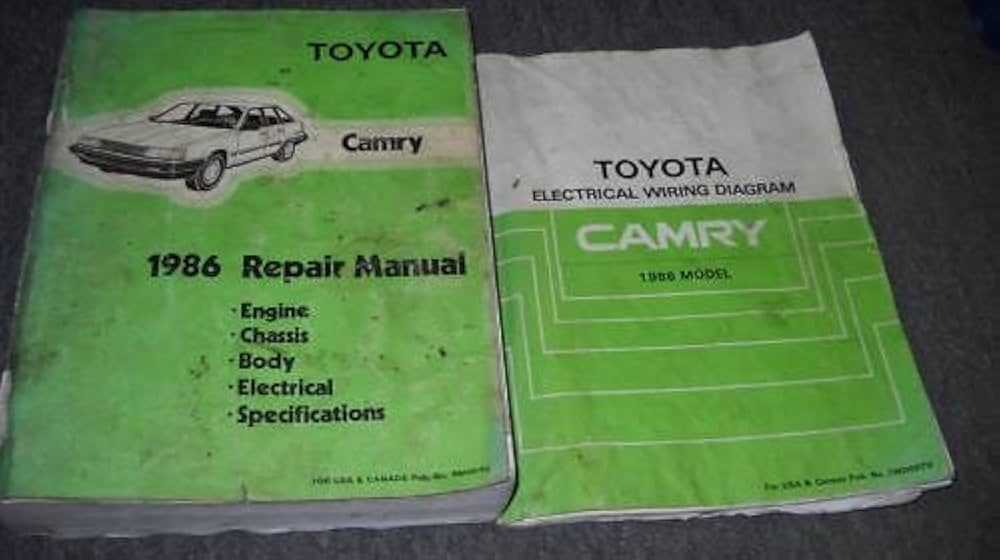 toyota camry factory repair manuals