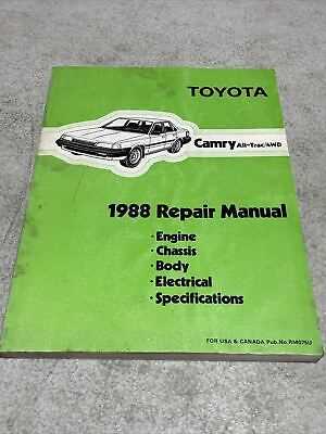 toyota camry factory repair manuals