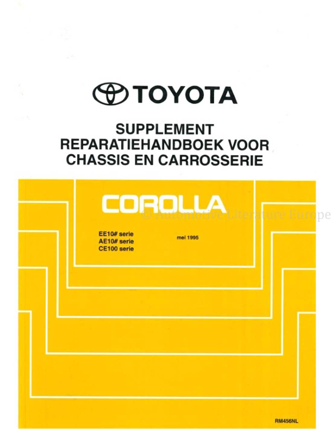 toyota collision repair manual