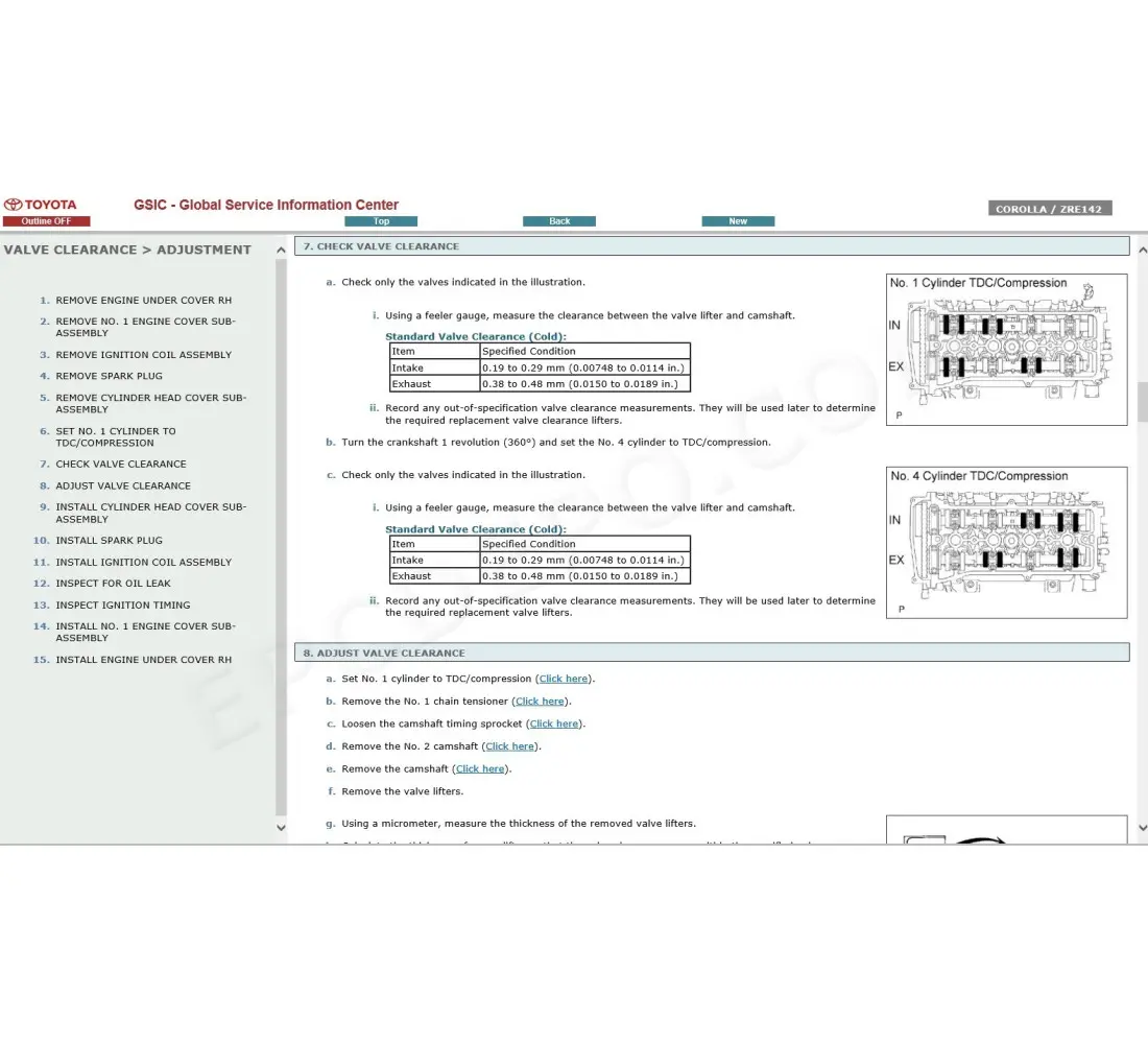 toyota corolla 2008 repair manual