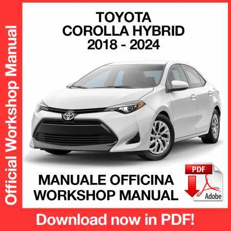 toyota corolla repair manual