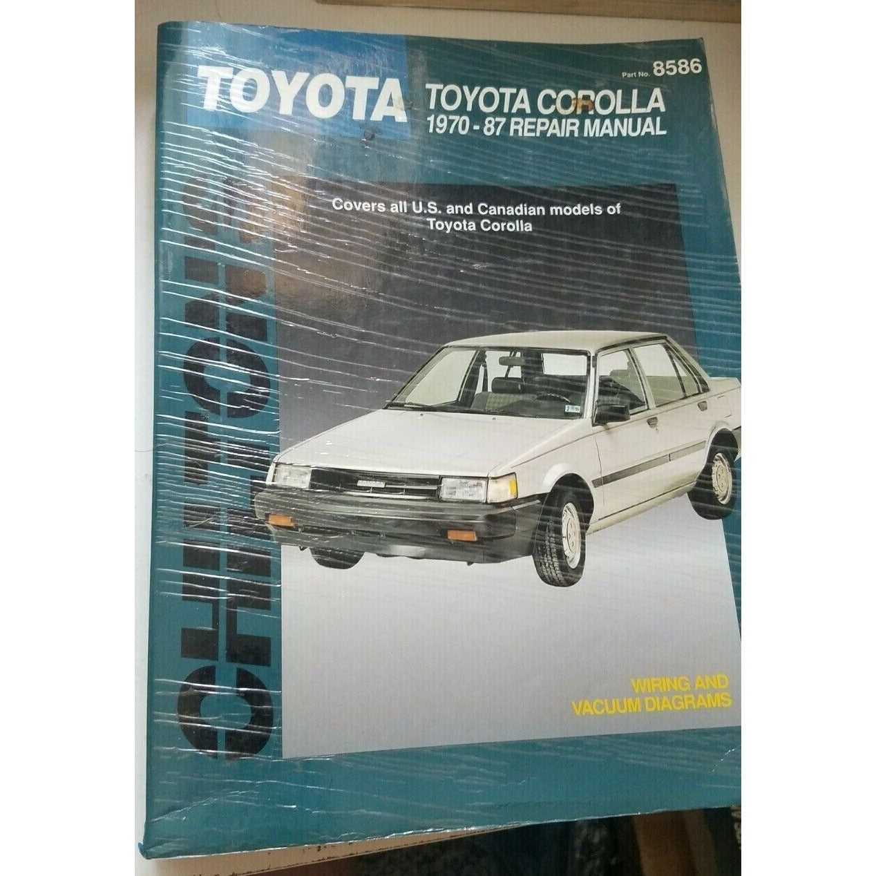 toyota corolla repair manual