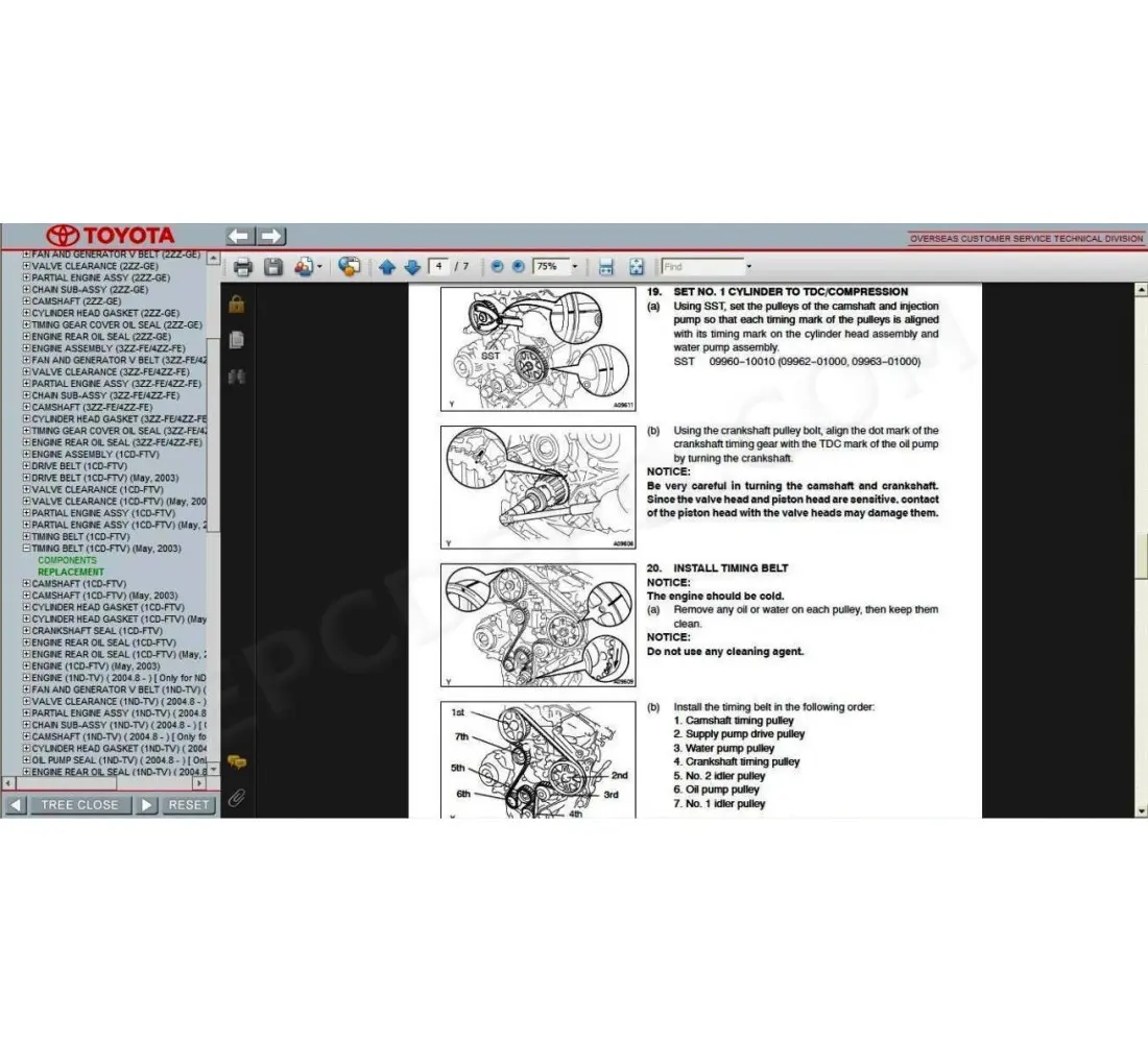 toyota corolla service and repair manual 2002 to 2007