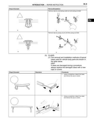 toyota matrix repair manual