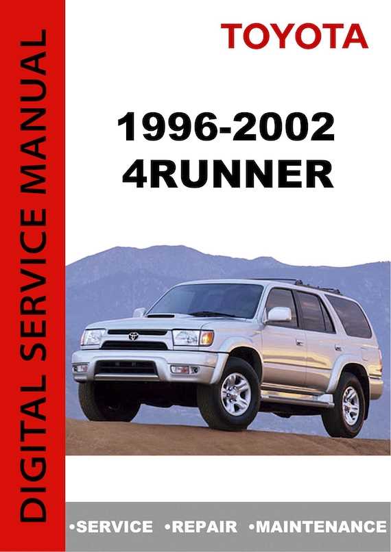 toyota repair manual 4runner