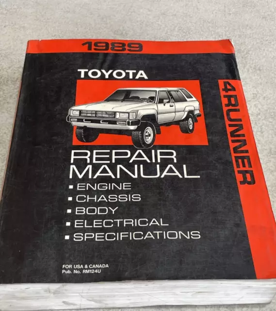 toyota repair manual 4runner