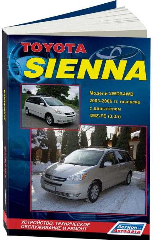 toyota sienna 2006 repair manual