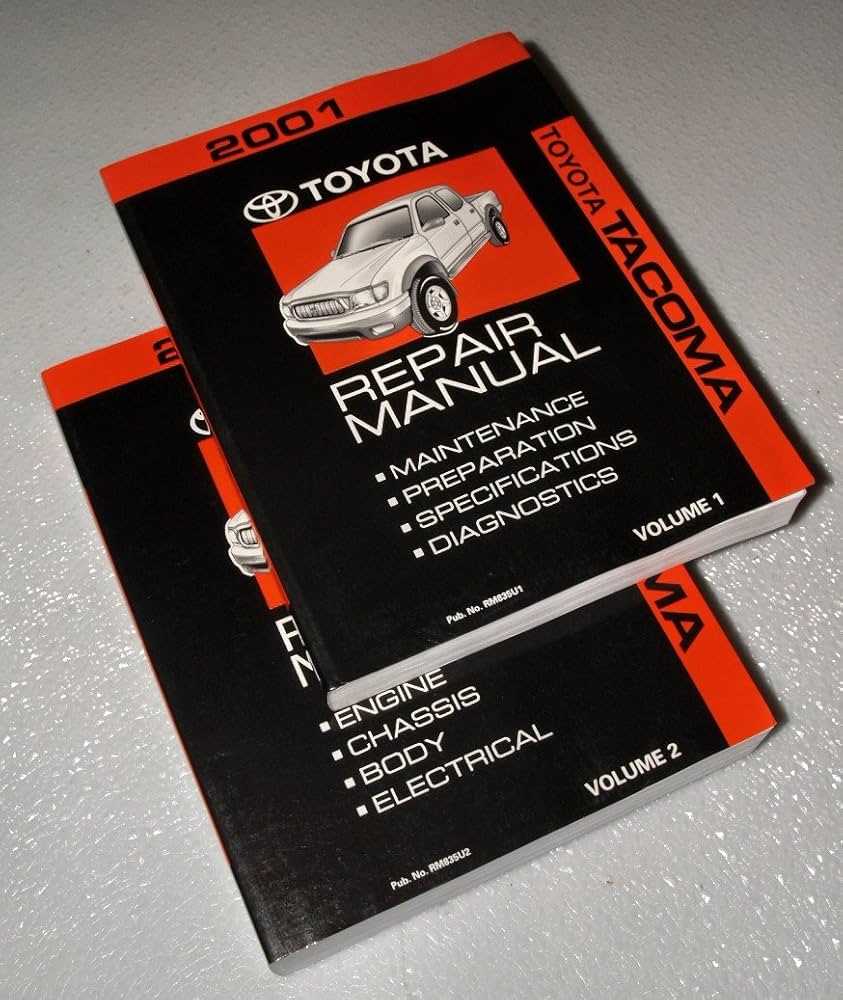 toyota tacoma repair manual 2001