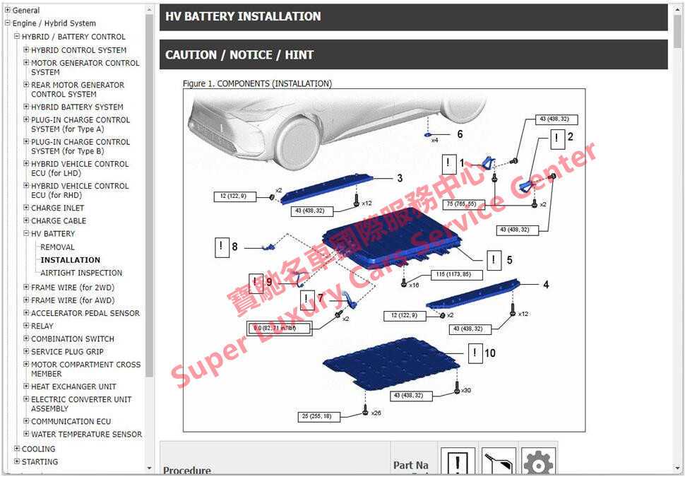 toyota vehicle repair manual