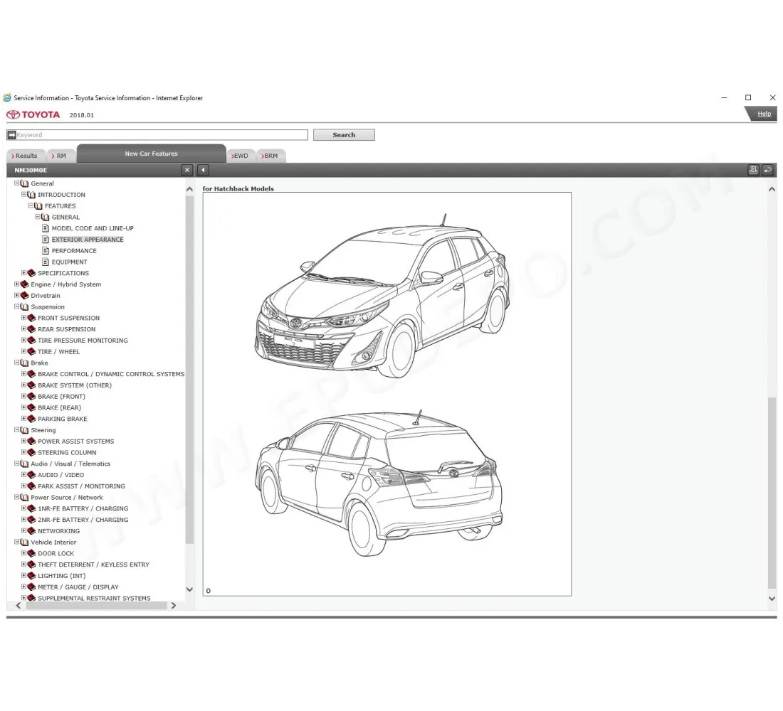 toyota vios service repair manual