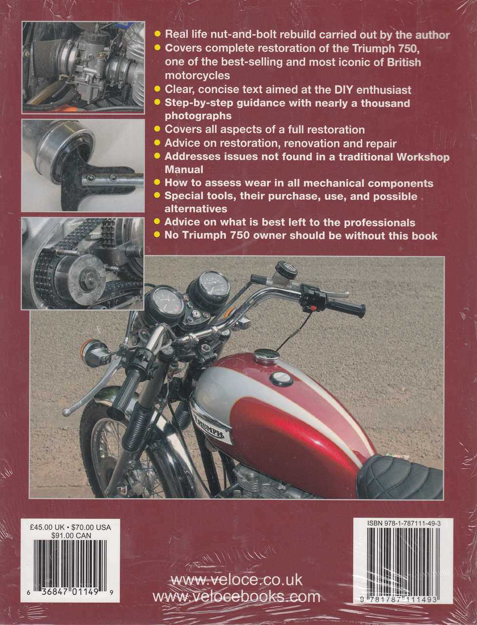 triumph bonneville repair manual