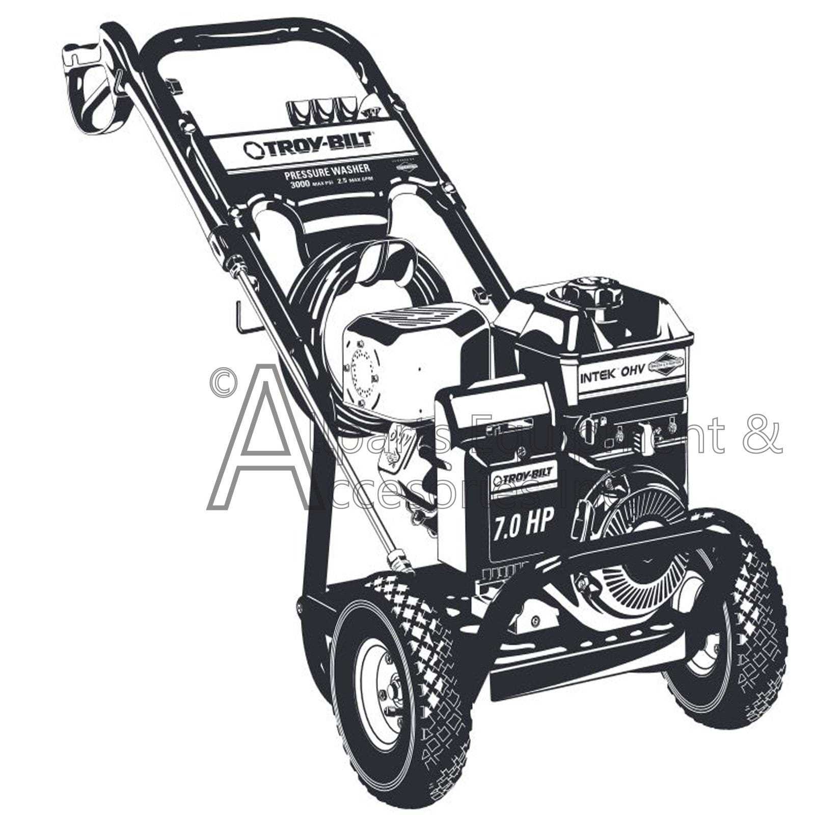 troy bilt pressure washer repair manual