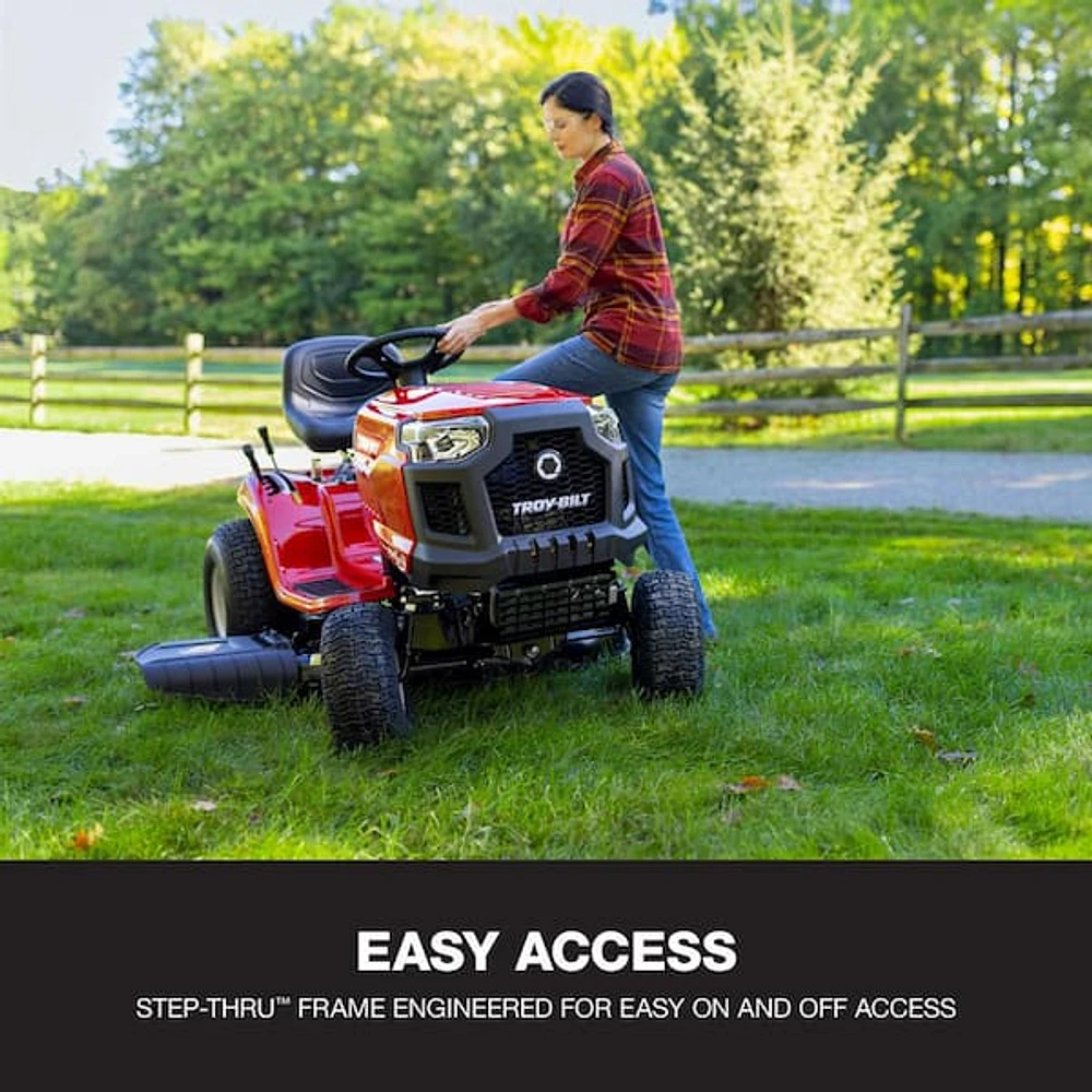 troy bilt riding lawn mower repair manual