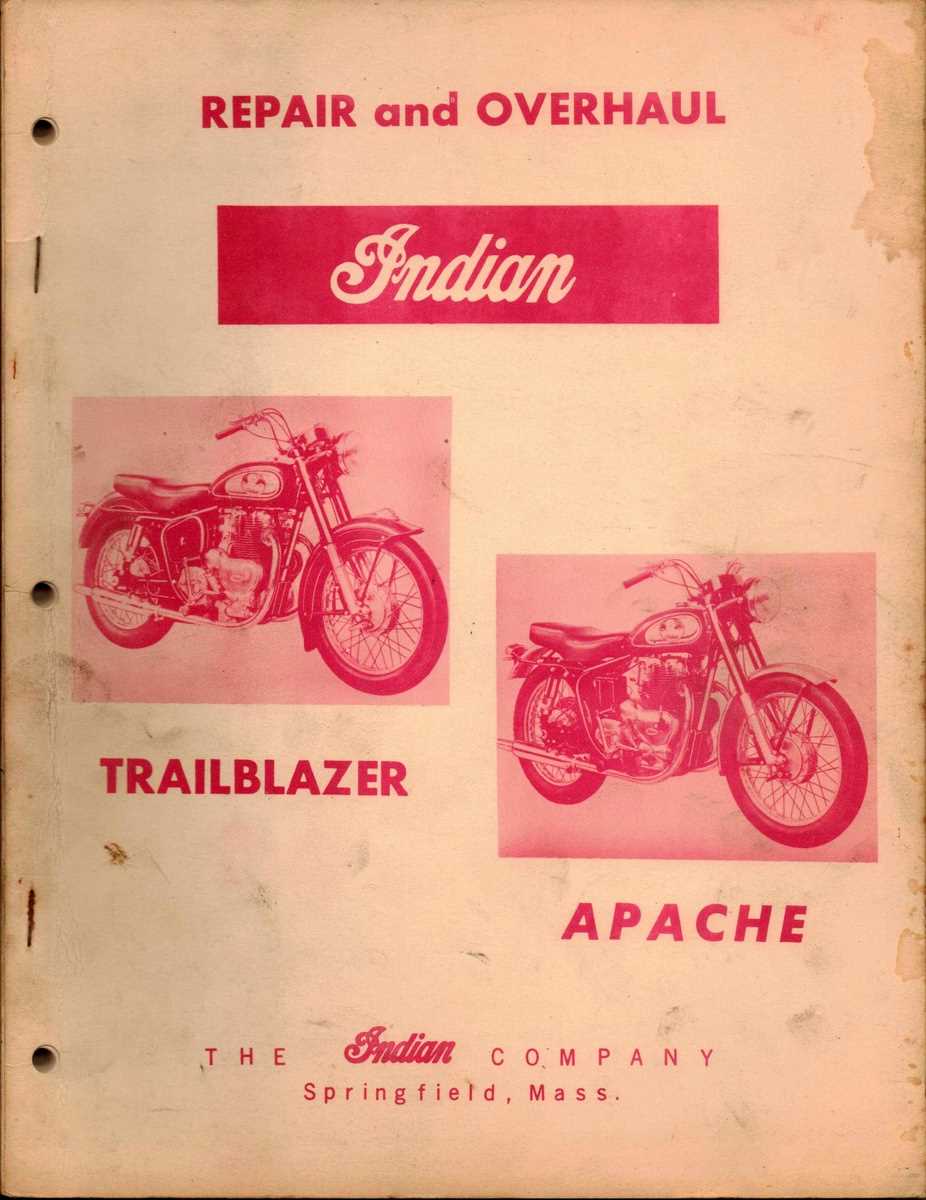 vintage motorcycle repair manuals