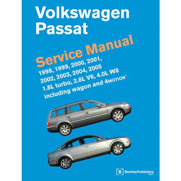 vw passat b5 repair manual