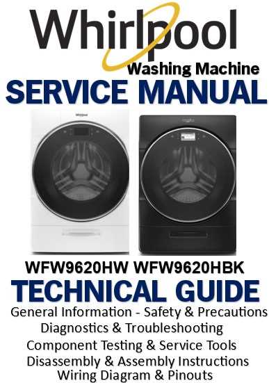 whirlpool duet washing machine repair manual