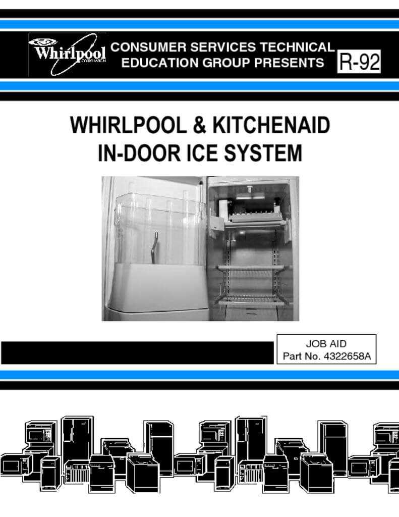 whirlpool ice maker repair manual