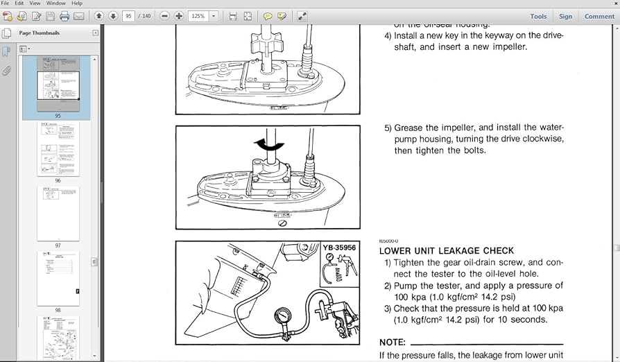 yamaha boat motor repair manuals